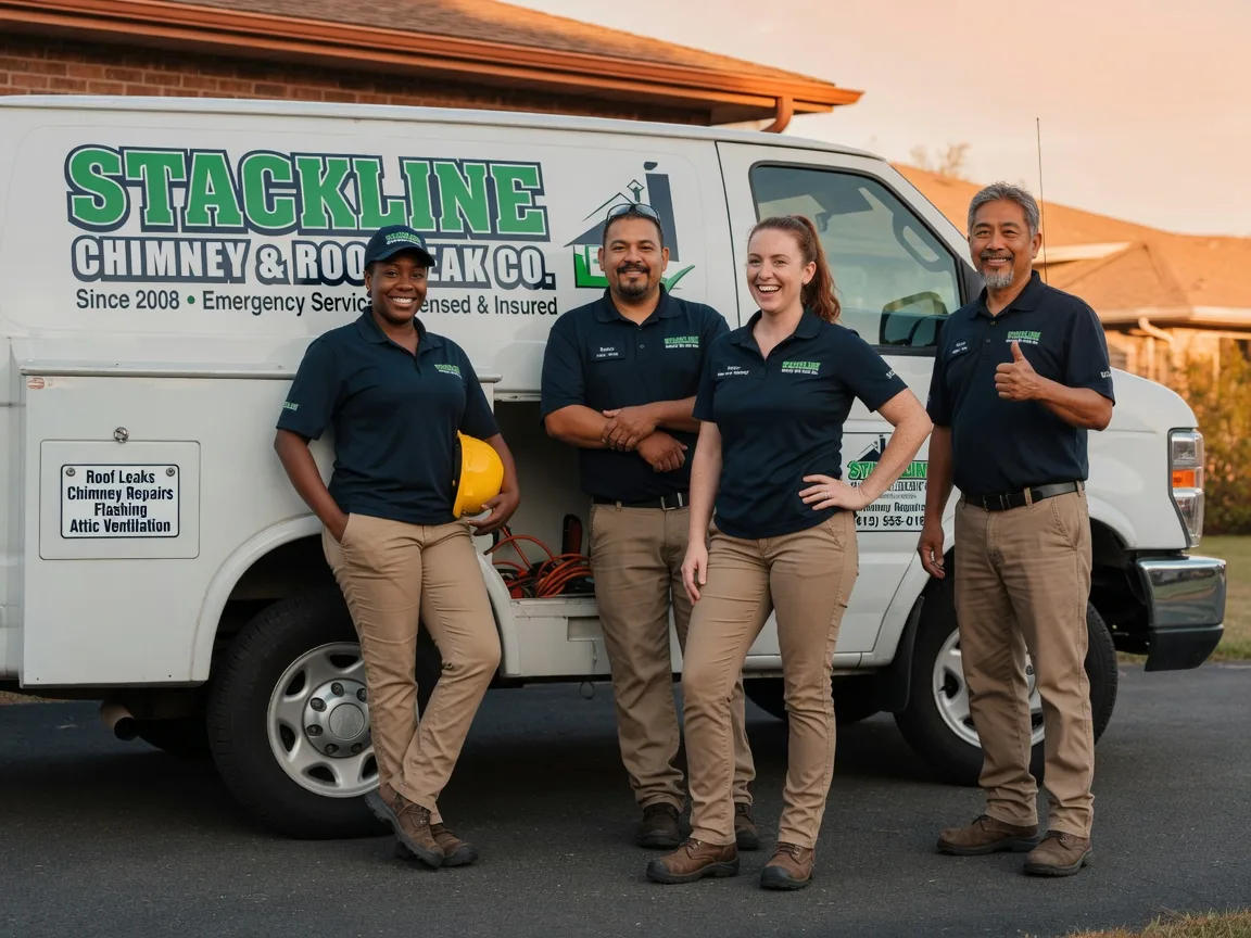 Chimney flashing repair company in New London, CT